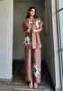 Brown Linen 3 Piece Coord Set